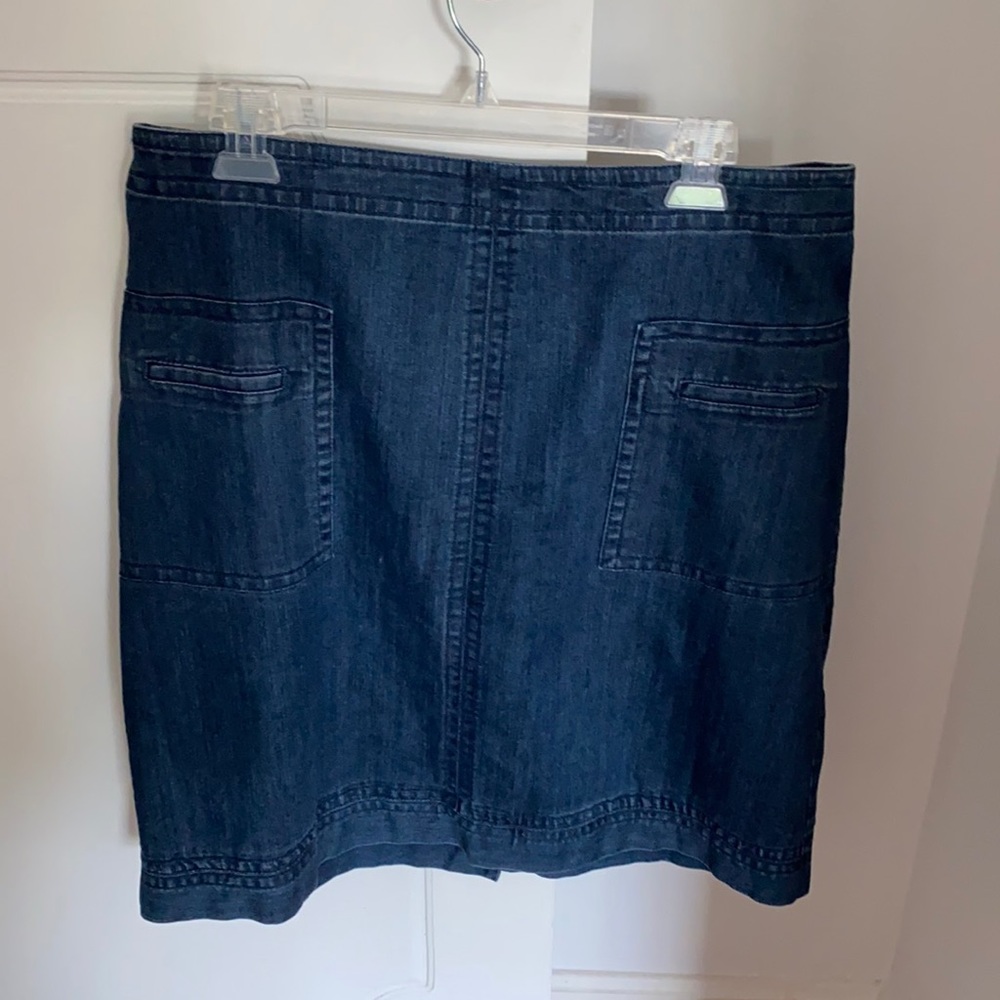 Nic + Zoe knee-length Denim Skirt